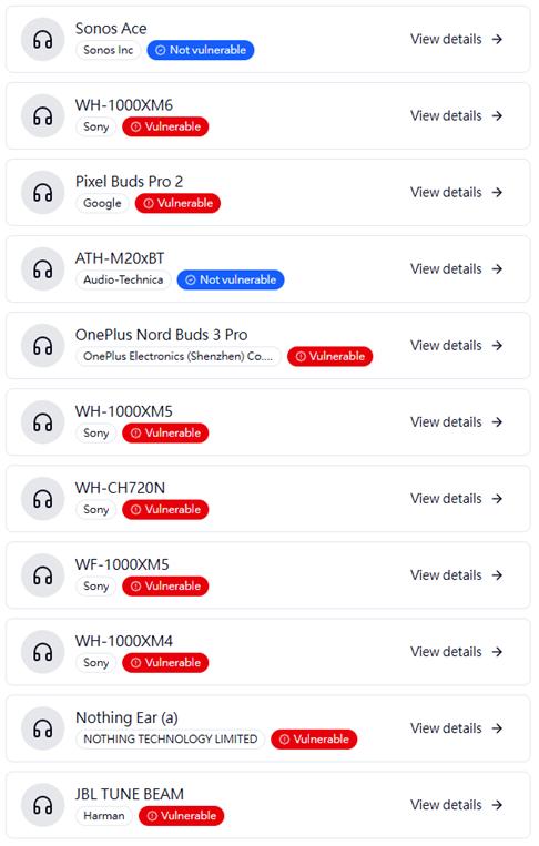 2026年一月初公布了一個CVE-2025-36911漏洞,稱為WhisperPair,是跟google的快速配對(Fast Pair)有關。 2026年一月初公布了一個CVE-2025-36911漏洞,稱為WhisperPair,是跟google的快速配對(Fast Pair)有關。