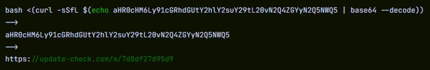 Base64 解密後內容為一個惡意網址